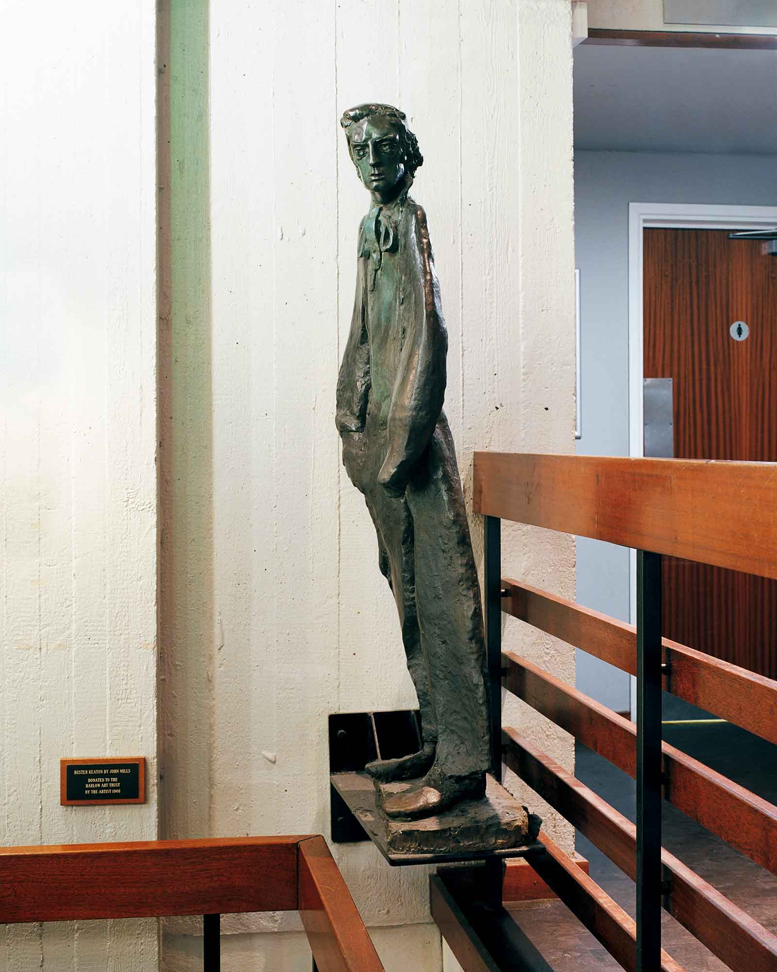 Harlow Sculpture Town Buster Keaton Harlow Sculpture Town