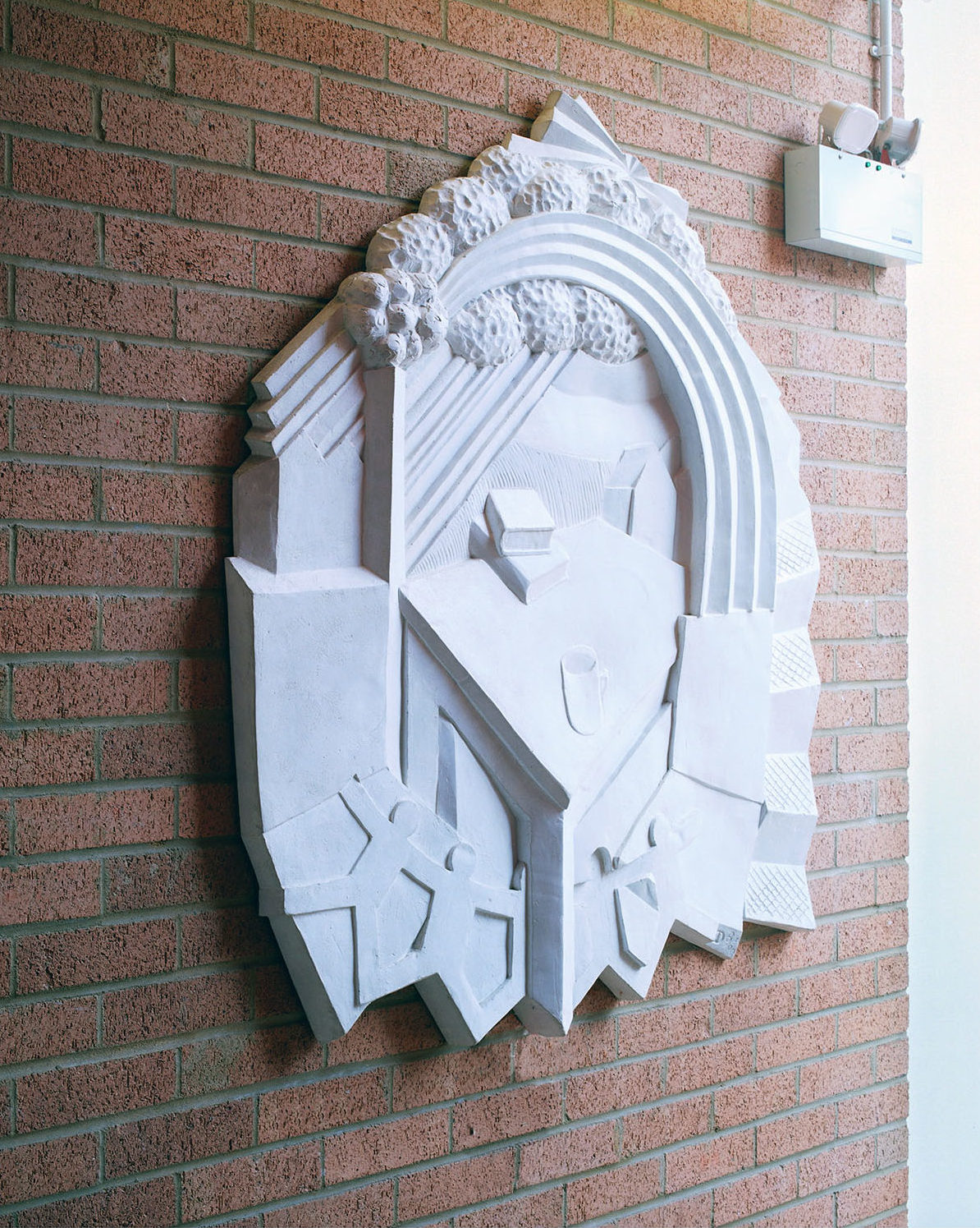 Harlow Sculpture Town Wych Elm Relief Harlow Sculpture Town